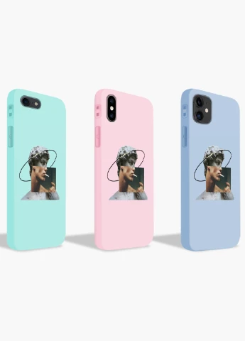 Чехол силиконовый Apple Iphone 8 plus Ренессанс Давид Микеланджело (David Michelangelo) (6154-1201) MobiPrint (219336159)