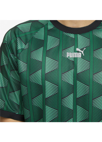 Зелена футболка the neverworn pattern men's tee Puma