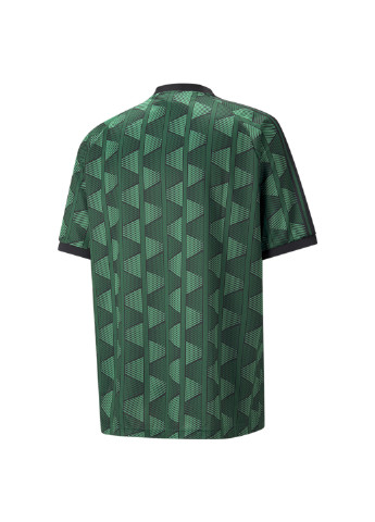 Зеленая футболка the neverworn pattern men's tee Puma