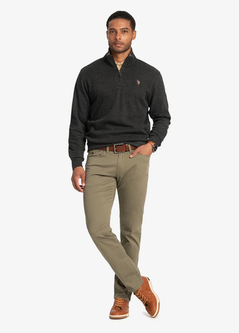 Темно-сірий демісезонний светр U.S. Polo Assn.