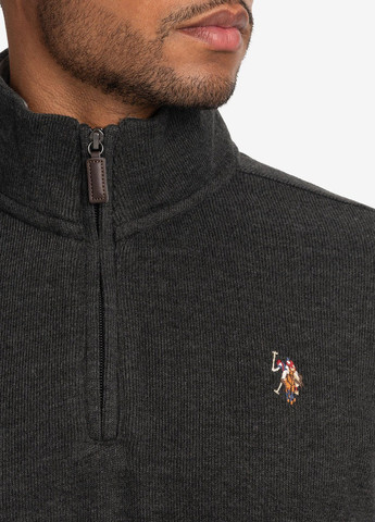 Темно-сірий демісезонний светр U.S. Polo Assn.