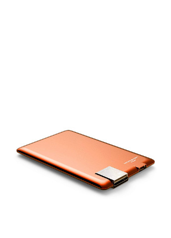 Внешн. порт.аккум. батарея - power card(li-pol,1300ма*ч,оранж,microusb/usb-каб, led) Xoopar (170915286)