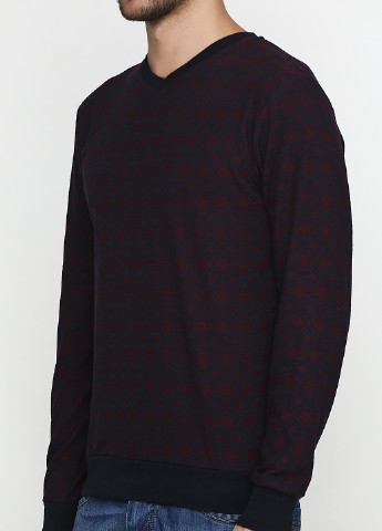 Бордовый демисезонный пуловер пуловер MSY
