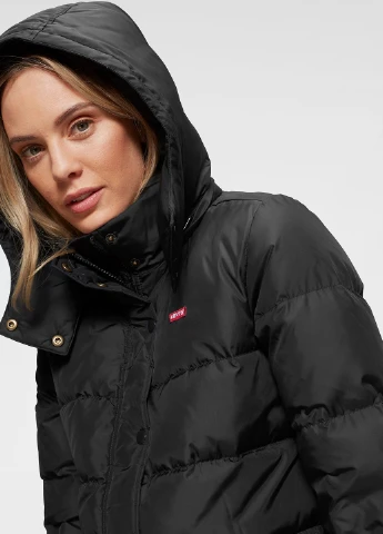 Черный зимний Пуховик Levi's