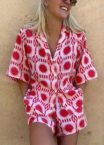 Костюм (сорочка, шорти) SHEIN (325532990)