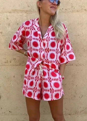 Костюм (сорочка, шорти) SHEIN (325532990)