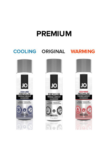 Лубрикант на силіконовій основі PREMIUM — ORIGINAL (120 мл) без консервантів та ароматизат System JO (254583440)
