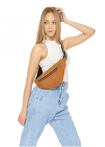 Женская сумка на пояс (бананка) 33х14х5 см Sambag (252127255)