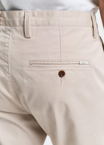 Светло-бежевые праздничный, классические, кэжуал демисезонные классические брюки Gant