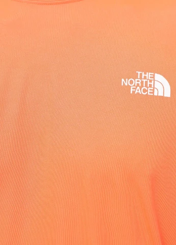 Оранжевая футболка The North Face