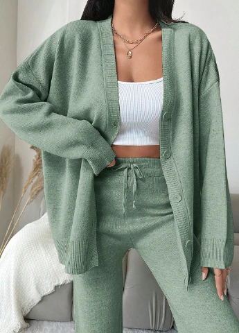 Костюм (кардиган, брюки) SHEIN (311512940)