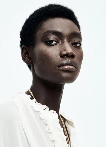 Біла блуза H&M