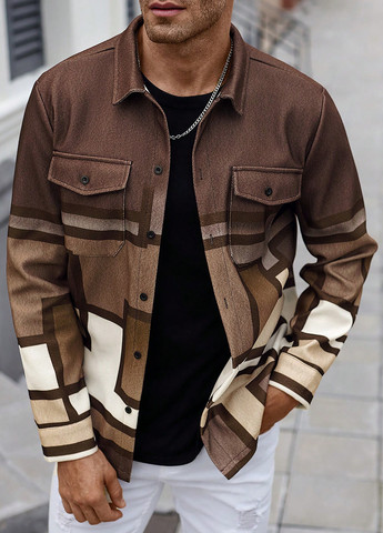 Куртка-рубашка SHEIN (367018425)