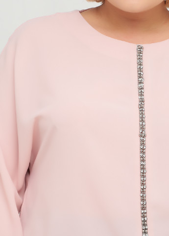 Светло-розовая демисезонная блуза White