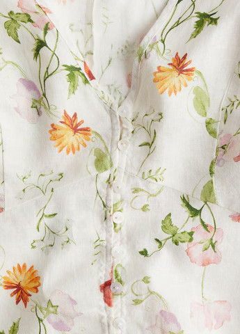 Белая блуза H&M