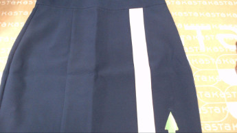Темно-синяя кэжуал юбка ZUBRYTSKAYA карандаш