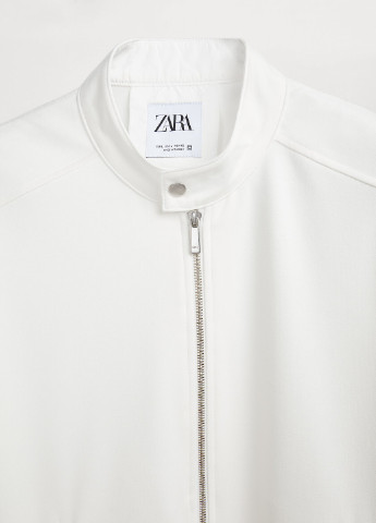 Білий літній Бомбер Zara