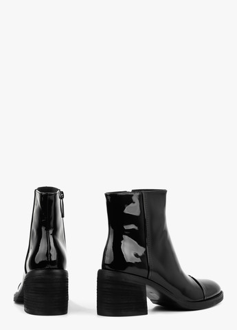 Черные демисезонная ботильоны Le'BERDES