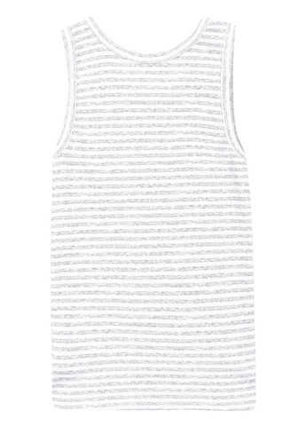 Молочный демисезонный комплект (майка, трусы) Фламинго