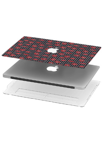 Чохол пластиковий для Apple MacBook Air 13 A1932 / A2179 / A2337 Червоні маки (9656-2782) MobiPrint (219125730)