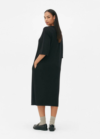 Чорна кежуал сукня сукня-футболка Primark однотонна