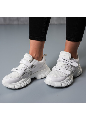 Білі осінні кросівки жіночі kirby 3777 36 23 см білий Fashion