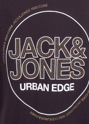 Чорна футболка Jack & Jones