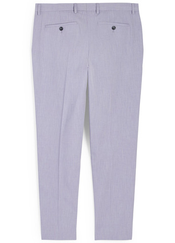 Сиреневые кэжуал демисезонные зауженные брюки C&A