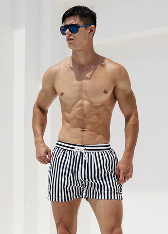 Пляжные мужские шорты в полоску Desmit (195144102)