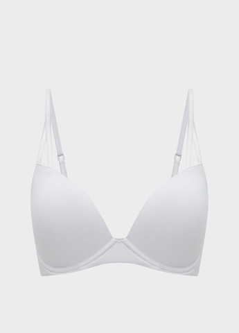 Бузковий бюстгальтер Calvin Klein з кісточками поліамід