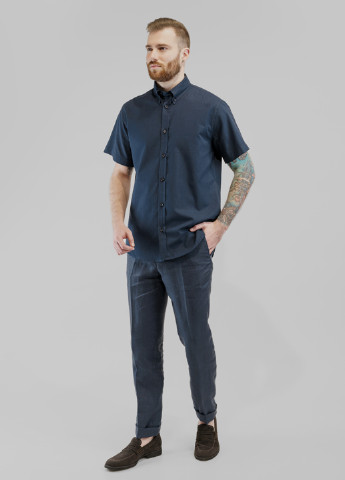 Синяя рубашка Arber