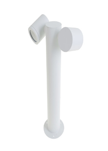 Вуличний садово-парковий наземний ліхтар PL-27/44 2xGU10 WH Brille (246625827)