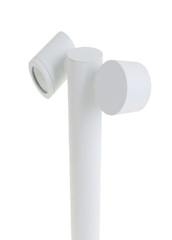 Вуличний садово-парковий наземний ліхтар PL-27/44 2xGU10 WH Brille (246625827)