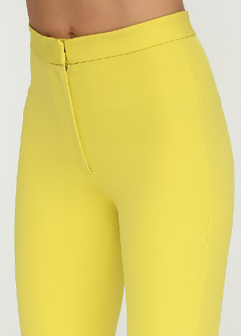 Желтые кэжуал демисезонные зауженные брюки & Other Stories