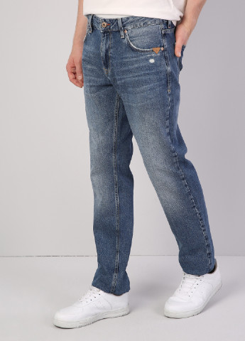 Темно-синие демисезонные джинсы Colin's