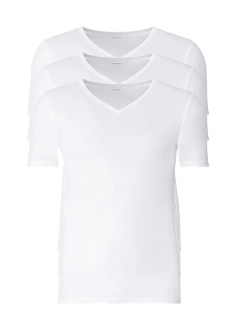 Біла демісезонна футболка (3 шт.) з коротким рукавом Livergy