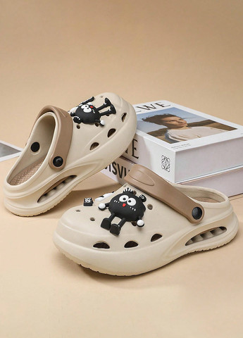 Светло-бежевые сабо SHEIN без каблука джибитсы