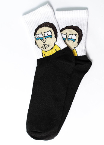 Носки Морти Rock'n'socks чёрные повседневные