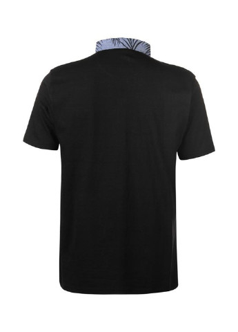 Черная футболка-поло для мужчин Pierre Cardin с рисунком
