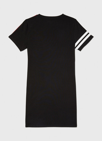 Темно-синее кэжуал платье платье-футболка Tommy Hilfiger с логотипом