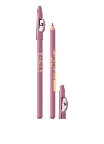 Олівець контурний для губ 23-rose nude серії max intense colour Eveline Cosmetics (252120724)