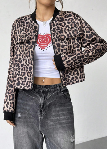 Бомбер SHEIN на блискавці (342405459)