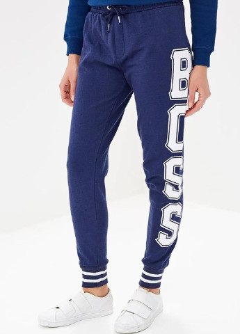 Синие спортивные демисезонные джоггеры брюки Alcott