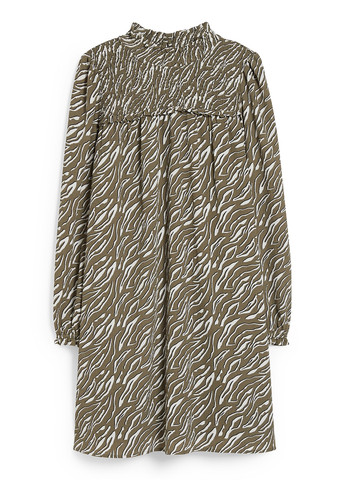 Комбінована кежуал сукня C&A з абстрактним візерунком