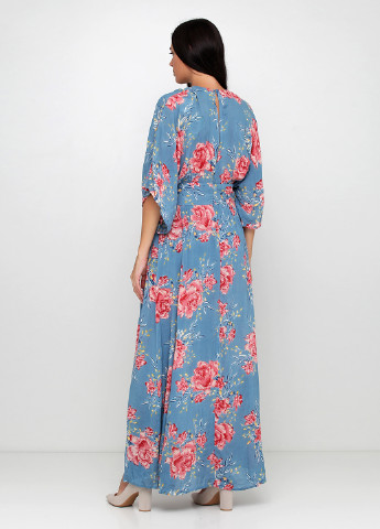 Голубое кэжуал платье New Look с цветочным принтом