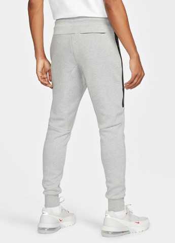 Светло-серые спортивные, кэжуал демисезонные джоггеры брюки Nike
