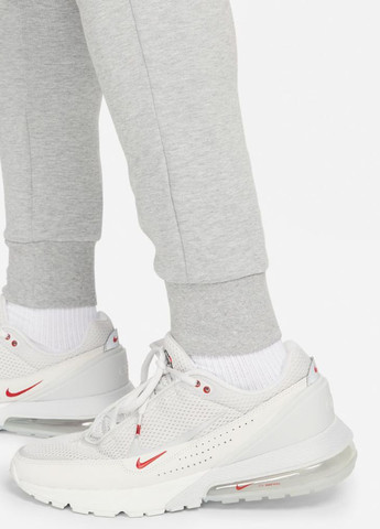 Светло-серые спортивные, кэжуал демисезонные джоггеры брюки Nike