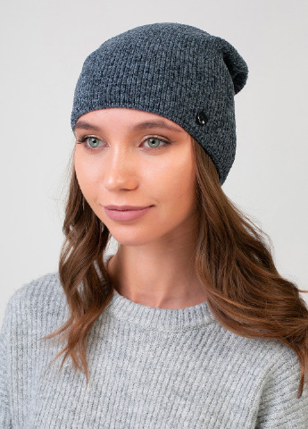 Високоякісна, м'яка, тепла зимова жіноча шапка без підкладки 330029 Merlini (242216427)