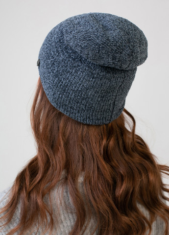 Високоякісна, м'яка, тепла зимова жіноча шапка без підкладки 330029 Merlini (242216427)