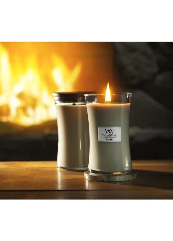 Ароматическая свеча с ароматом потрескивающего древесного огня Large Fireside 609 г WoodWick (227514389)